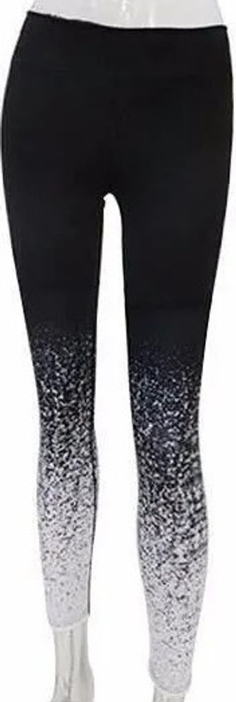 DO-30191 Damenleggings in Schwarz/Weiß - M KP30191