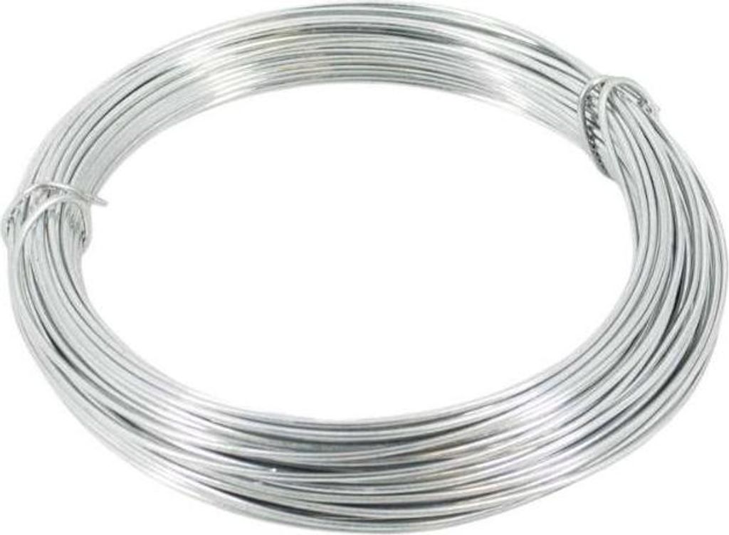 Bindedraht (Verzinkt) Ø 1,5 mm - Länge: 15 m
