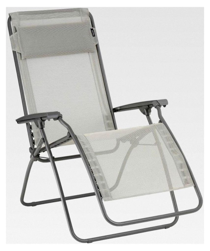 Relaxsessel Zero Gravity R Clip - Klappbarer Liegestuhl für Terrasse und Garten - Strapazierfähiges Batyline -Gewebe - Mehrpositionenliege, Komf...