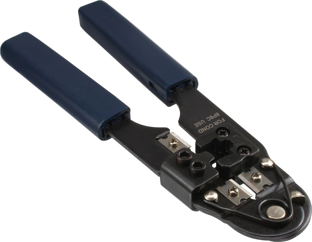 InLine Crimpzange, für RJ45 Stecker, 267 g, 105 mm, 265 mm, 24 mm, 301 g, 700 cm³