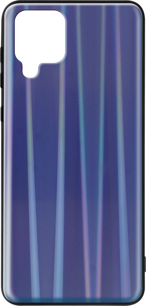 Holografische Hybrid leichte Handyhülle für Samsung Galaxy A42 - Dunkelblau