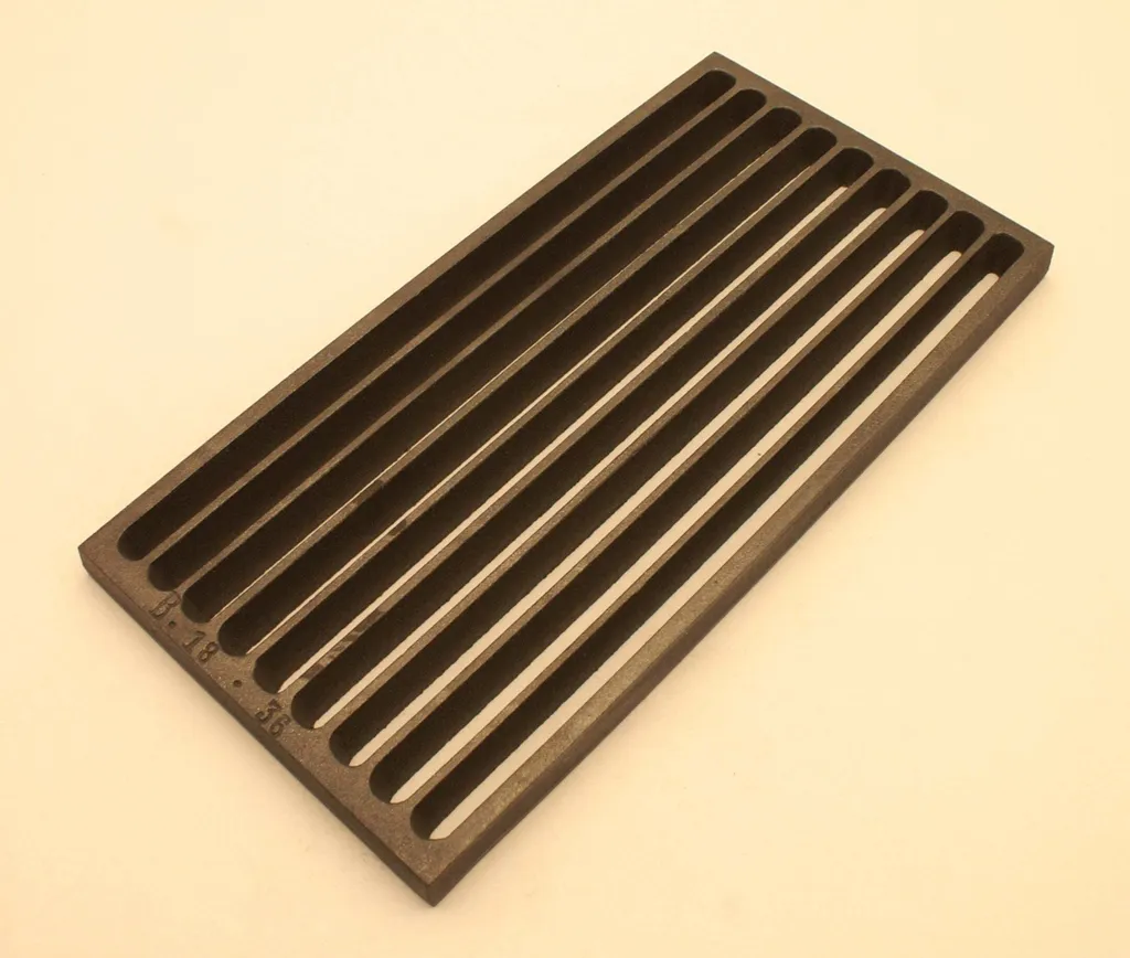 Griglia Ghisa 18 x 36 cm | Ricambio Universale Stufa e Camino