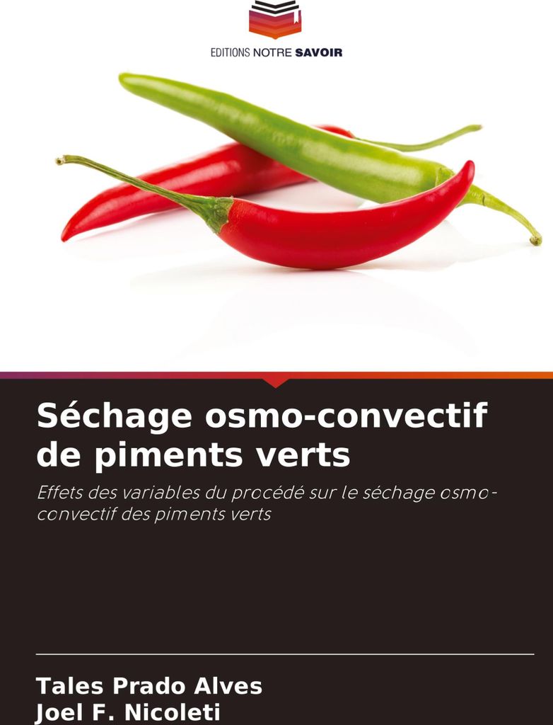 Séchage osmo-convectif de piments verts