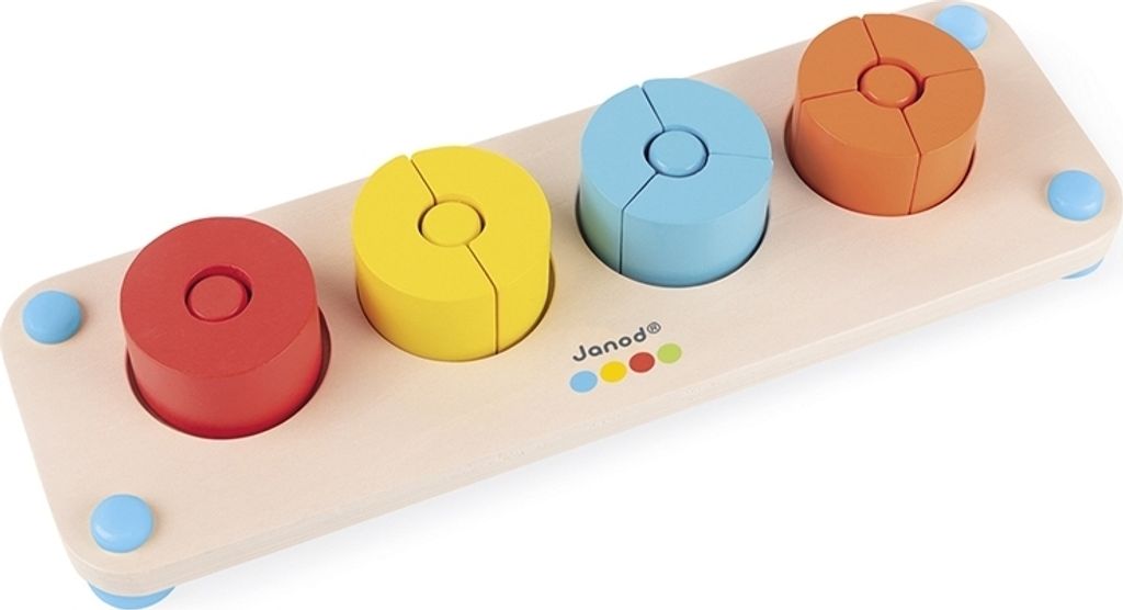 Janod Essentiel Fractions Multicolor 2-5 Years