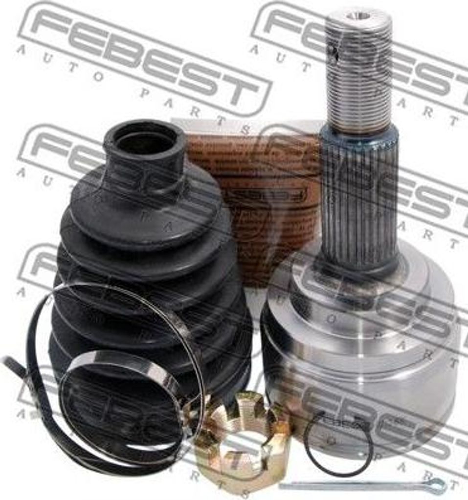 FEBEST 0210-B30 Gelenksatz, Antriebswelle OE 391001KA0A kompatibel mit Juke, Leaf, NV200, Teana II