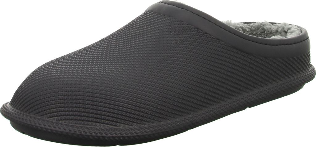 Home Comfort Herren-Pantoffel gefüttert Schwarz , Farbe:schwarz, EU Größe:44