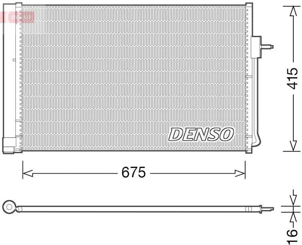 Stop aux fuites de clim : Condenseur DENSO DCN15001 pour Ampera R12