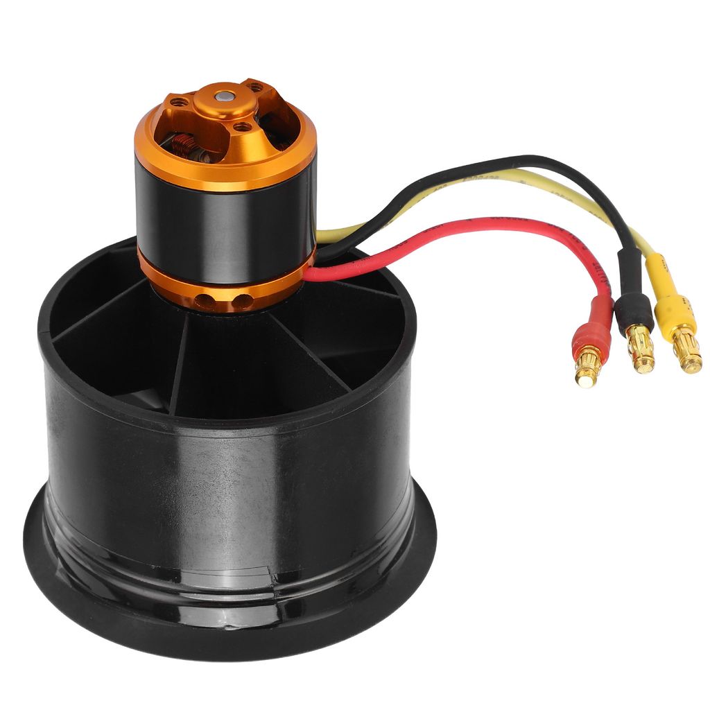 QXMotor 50 mm 12-łopatkowy wentylator kanałowy EDF z Zdjęcie produktu 