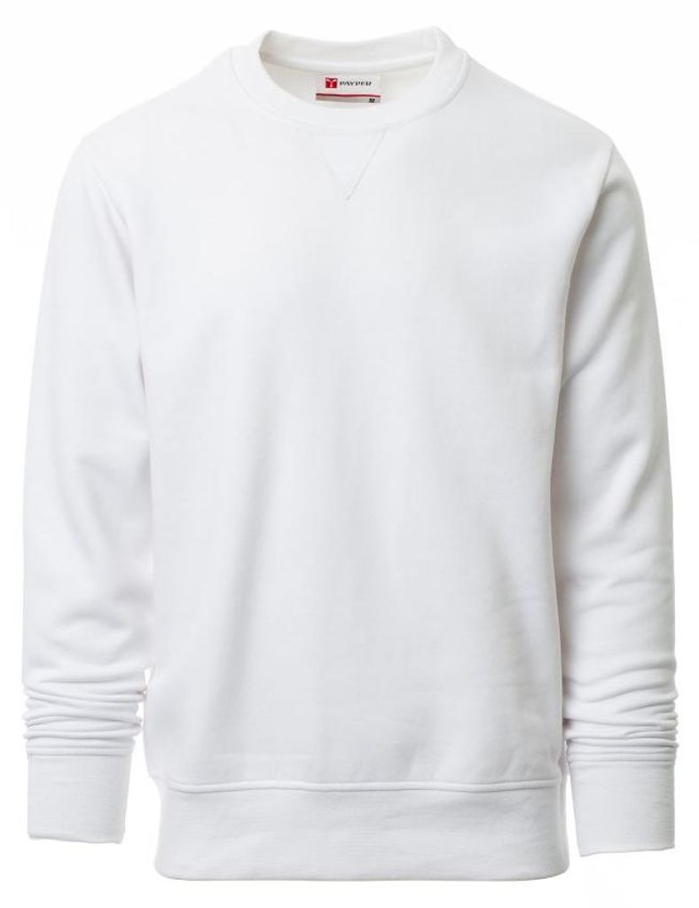 Sweatshirts gebürstet 280gr PAYPER ORLANDO WEISS - 001083030800000L