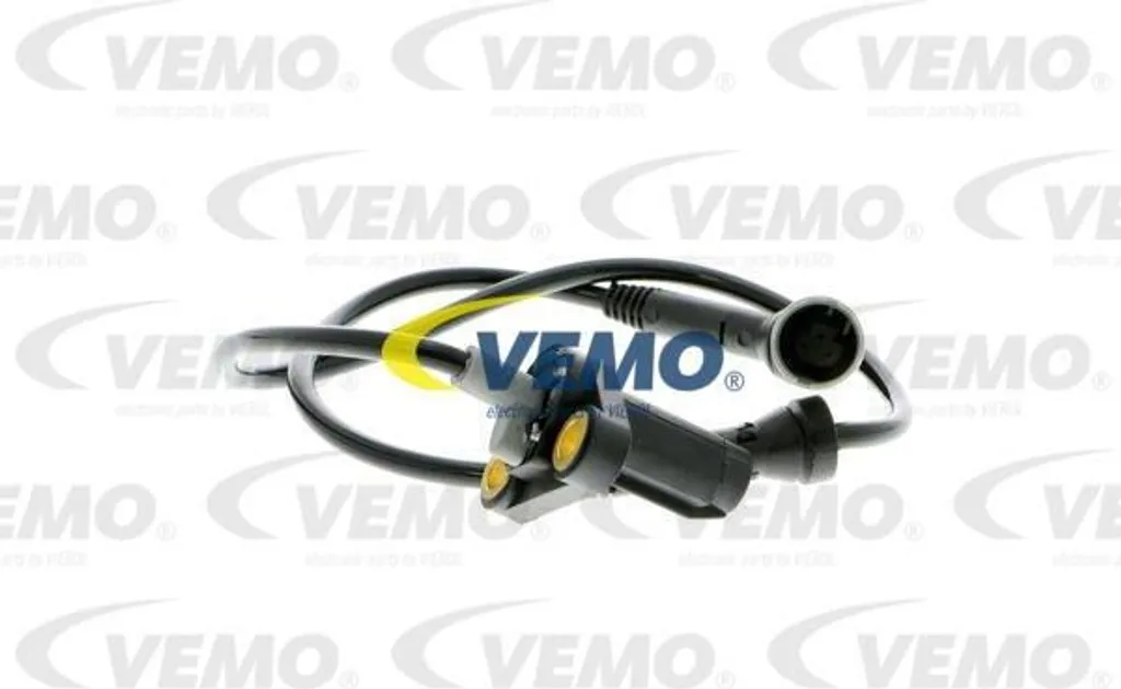 Capteur ABS VEMO pour BMW E39 - Capteur de vitesse OE 34521182159 Noir