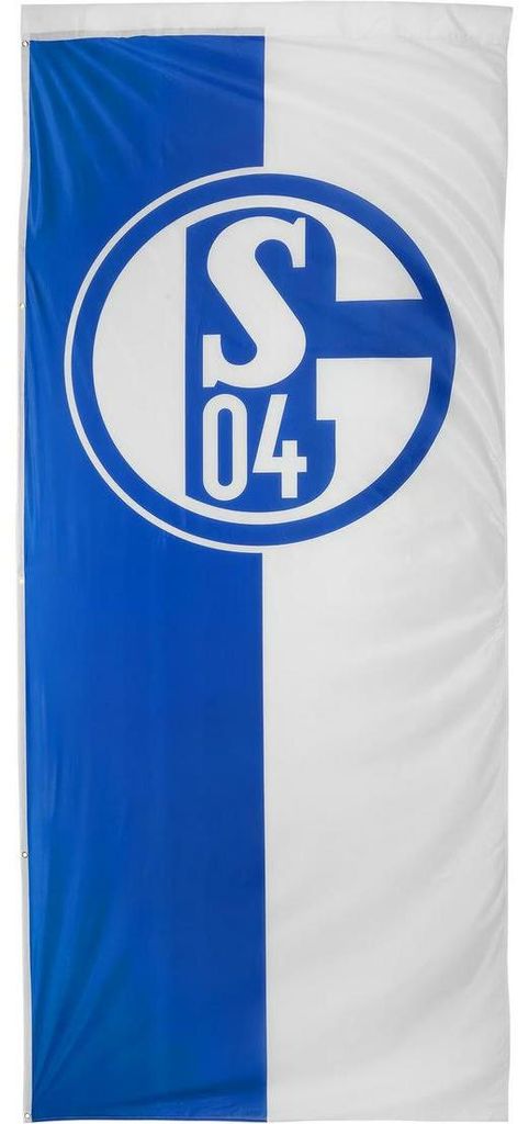 FC Schalke 04 Hissfahne Signet 150x350 cm Produktbild 