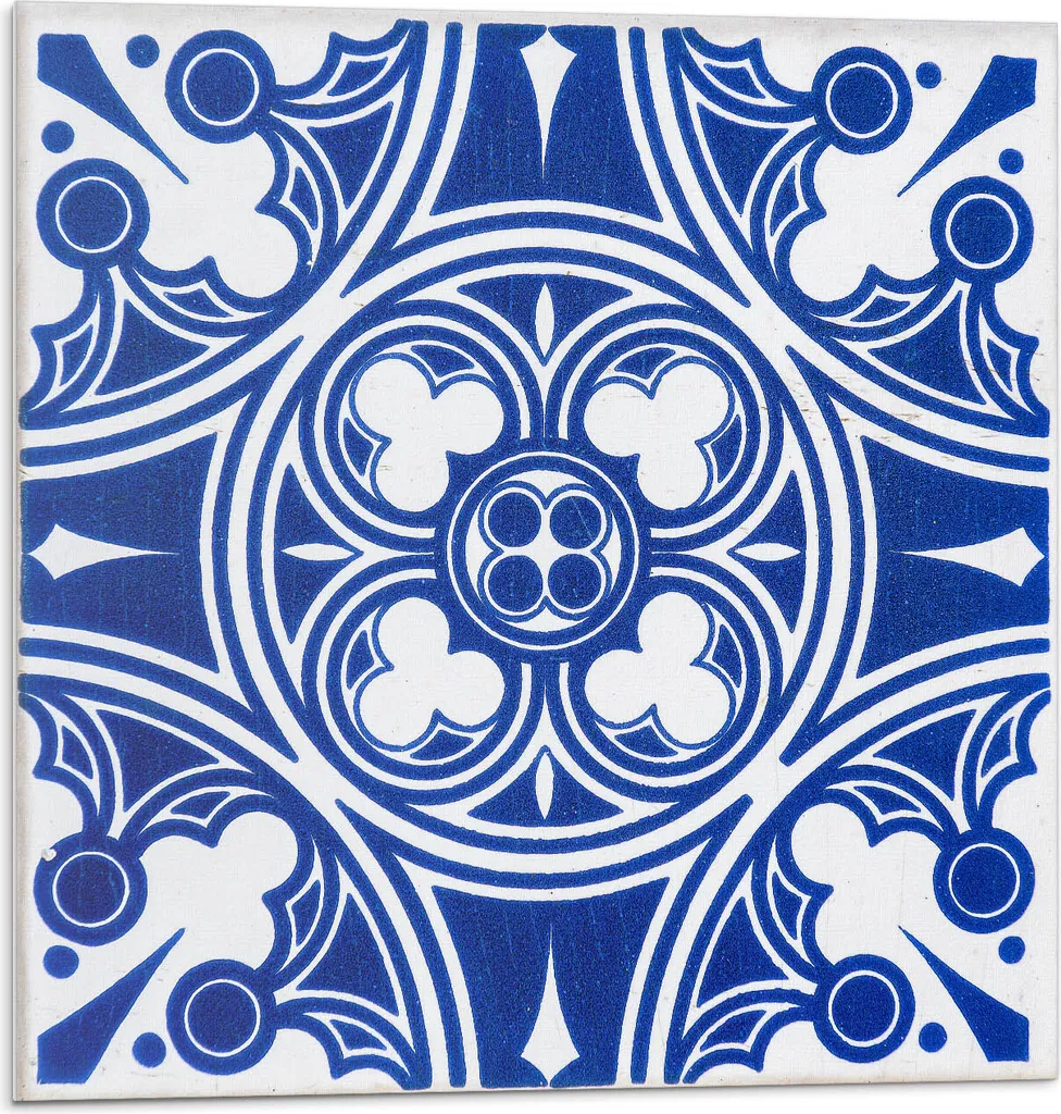 Motivo con motivi geometrici - Autoadesivo - Rivestimenti murali - Decorazioni murali - Pannelli murali decorativi - Pannelli murali 3D - Design murale autoadesivo - 4 pezzi 50 x 50 cm