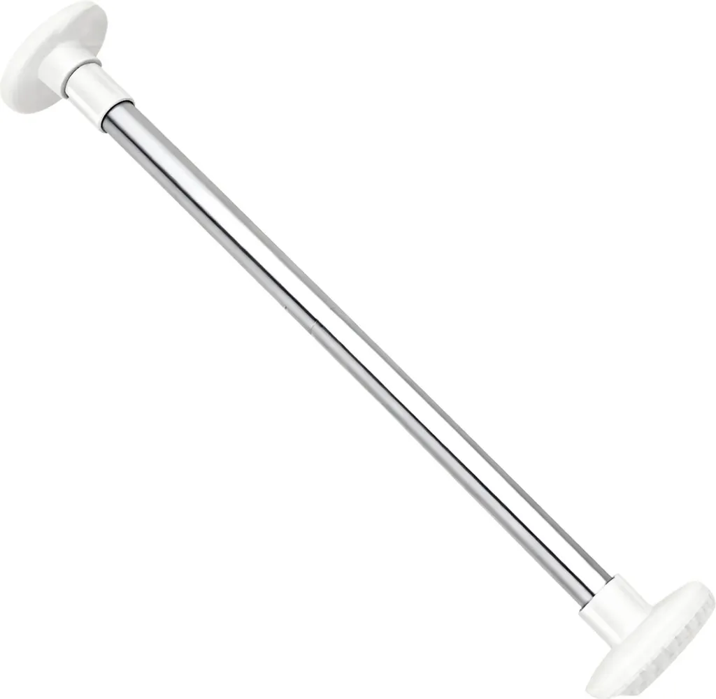 Barra Appendiabiti Bagno 70-120cm | Acciaio Inox Senza Trapano