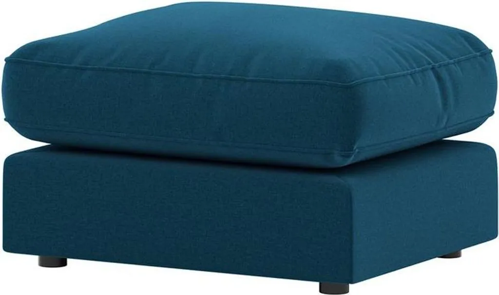 Pouf rembourré Dillon-Malmo 81 en fibre polyuréthane haute qualité