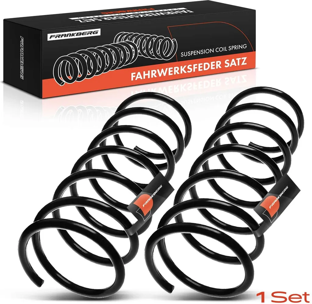 Ressort de suspension avant pour BMW E34 Touring Berline 2 pièces
