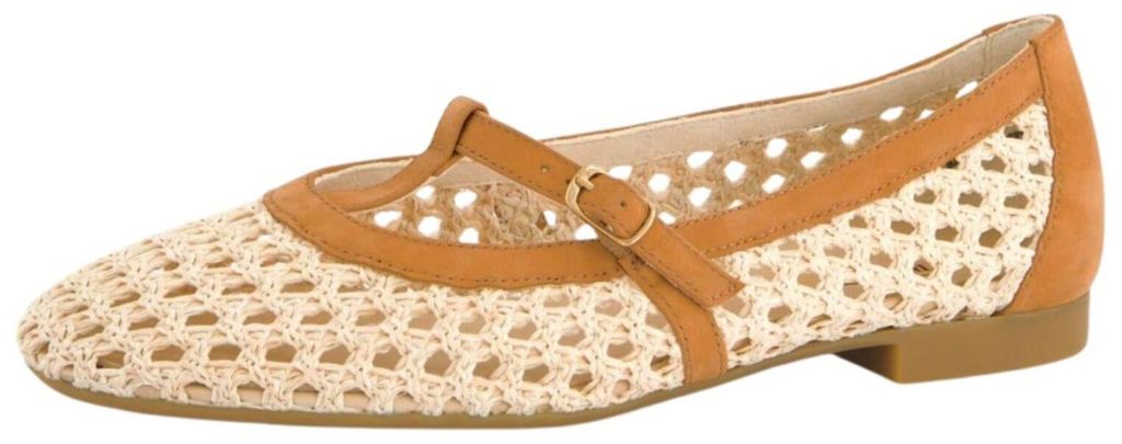Paul Green Ballerinas Ballerinas Nubukleder/Textil Produktbild 
