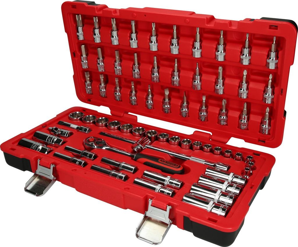 KS Tools 3/8" CHROMEplus Steckschlüssel-Satz, 66-tlg, 958.0666