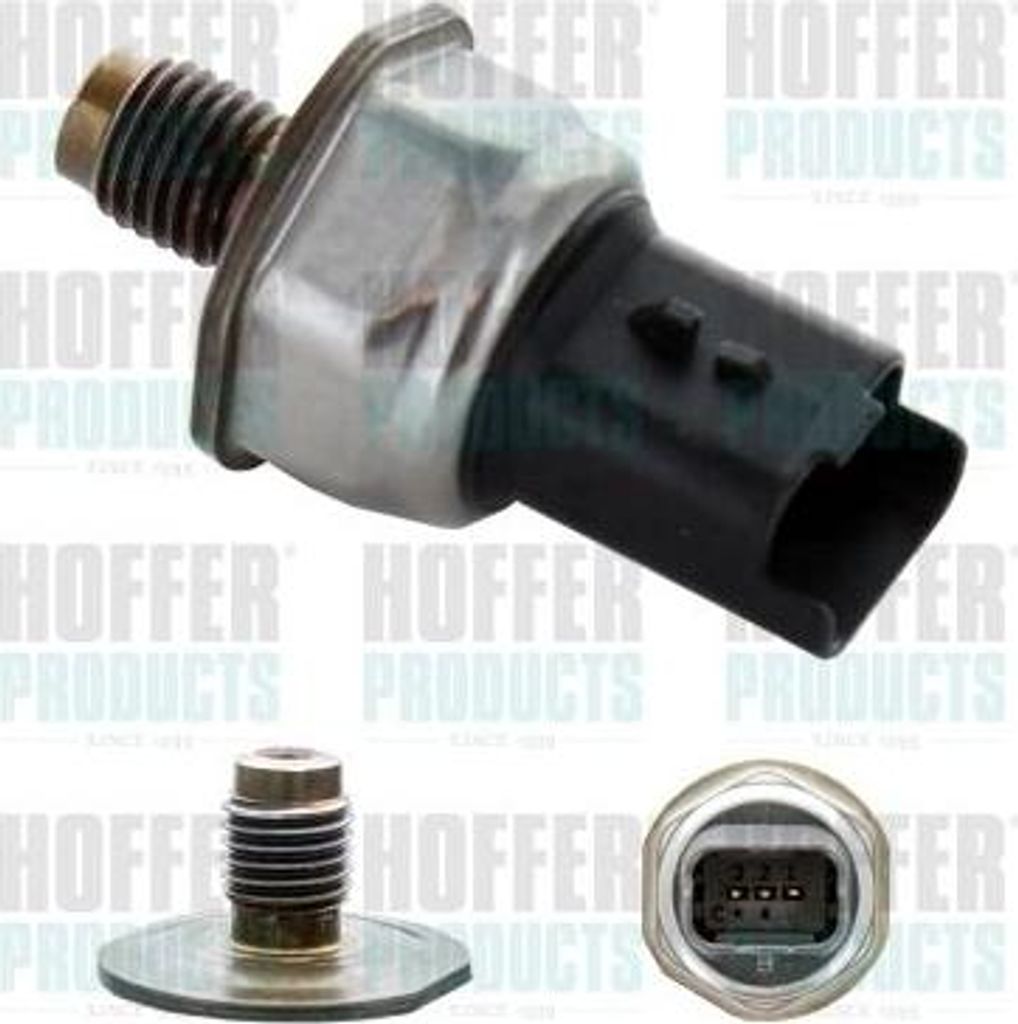 HOFFER 8029349 Kraftstoffdrucksensor OE 1570G2 kompatibel mit 407, 308, 307, 207, 206, 106, Scudo, C4, C3, C2, C1