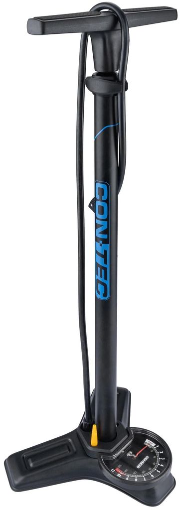 Contec Standpumpe Air Support Max CT Handkompressoren Air Support Max Schwarz Blau