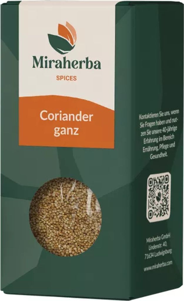 Miraherba - Coriander ganz - 50g