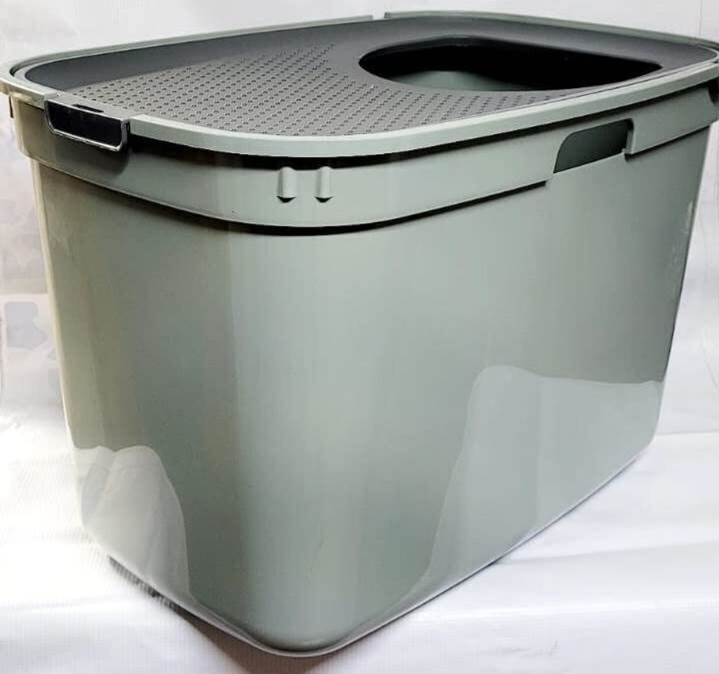 Chat de toilette Top Cat 59x39x38,3cm, vert olive Image du produit 