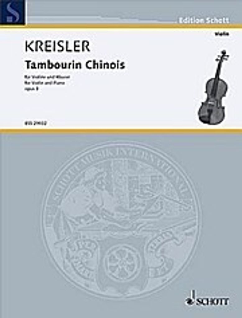 Tambourin Chinois : fürVioline und Klavier