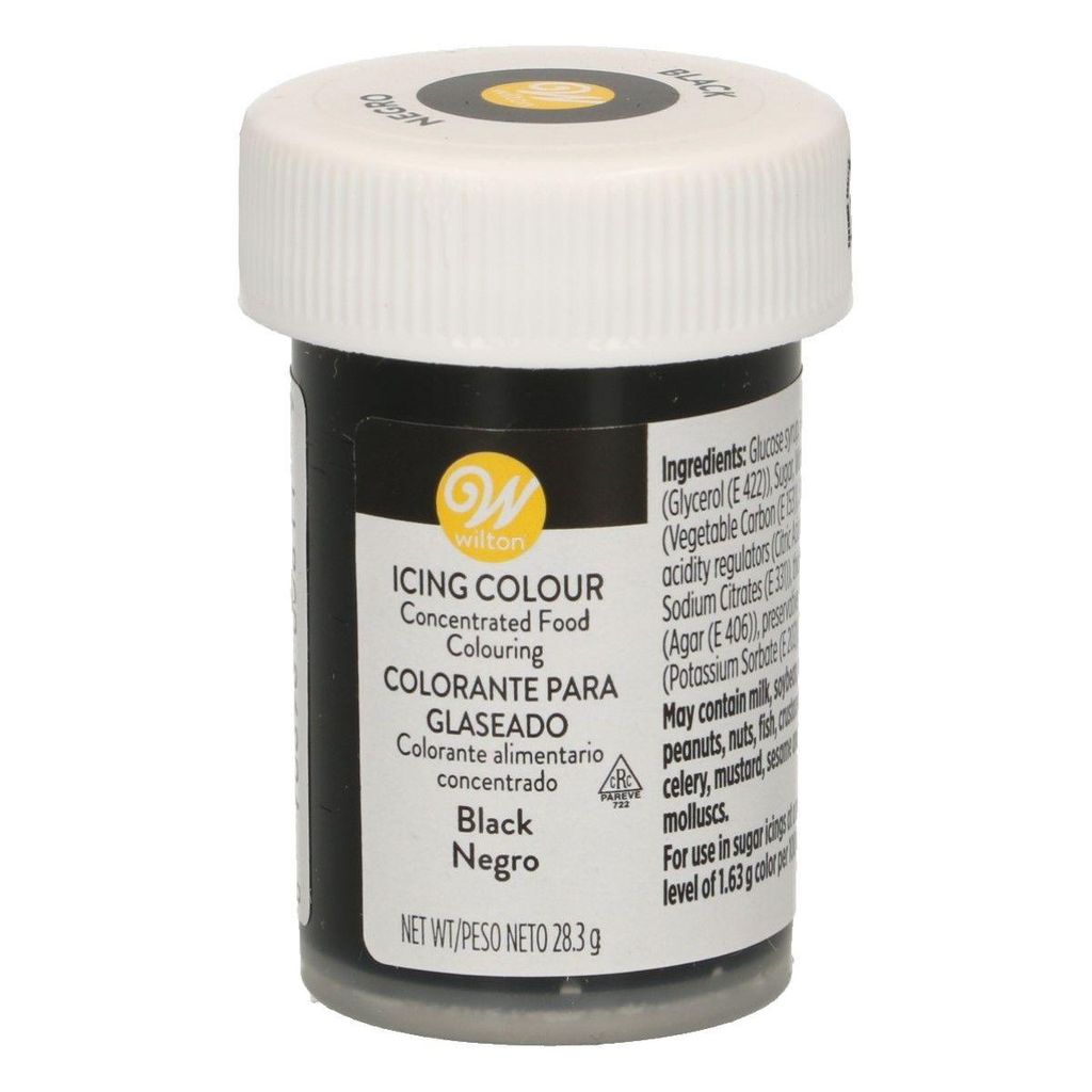 Wilton Glasurfarbe Black 28 g Produktbild 