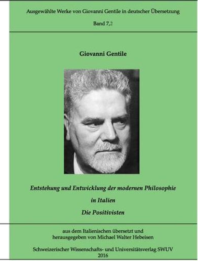 Entstehung und Entwicklung der modernen Philosophie in Italien