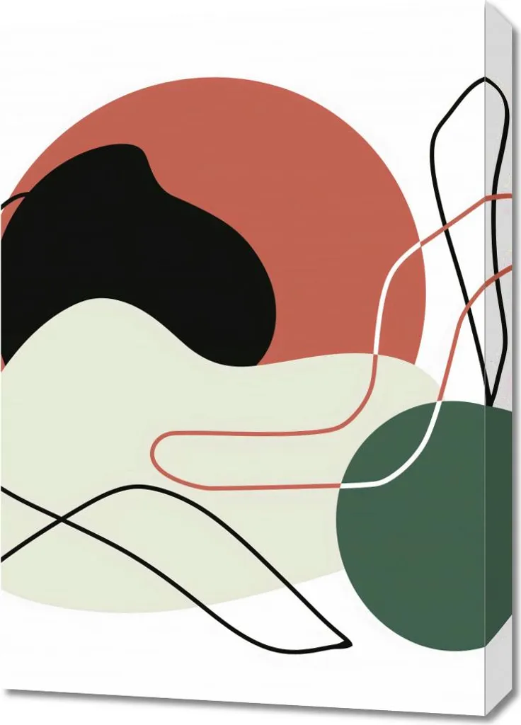 Affiche Décorative Image 50 x 70 cm Niveaux - Poster Art Contemporain