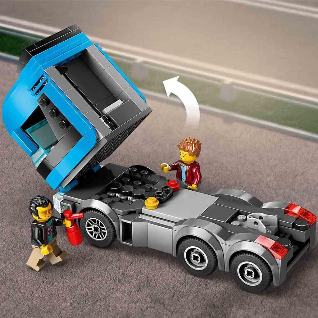 LEGO® City 60408 Ciężarówka do transportu samochodów z Zdjęcie produktu 21