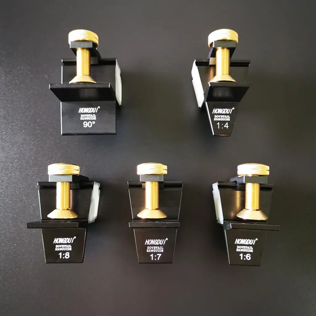 Guide de sciage magnétique à queue d'aronde 1:6 et 1:8 pour menuiserie - 3
