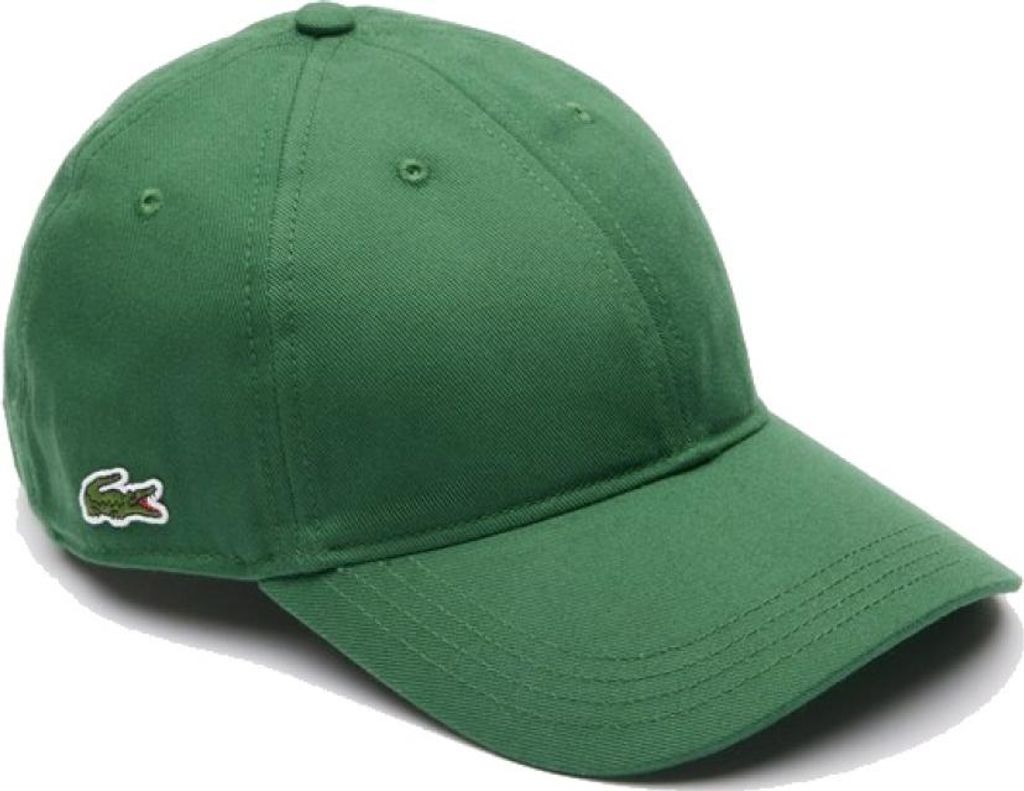 LACOSTE ORGANIC Baumwolle TWILL CAP Grün Produktbild 