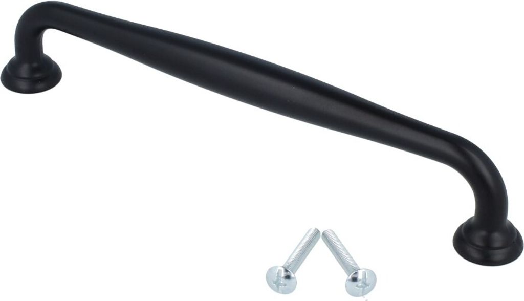 Möbelgriff Schubladengriff schwarz matt Serie UZ70 Produktbild 