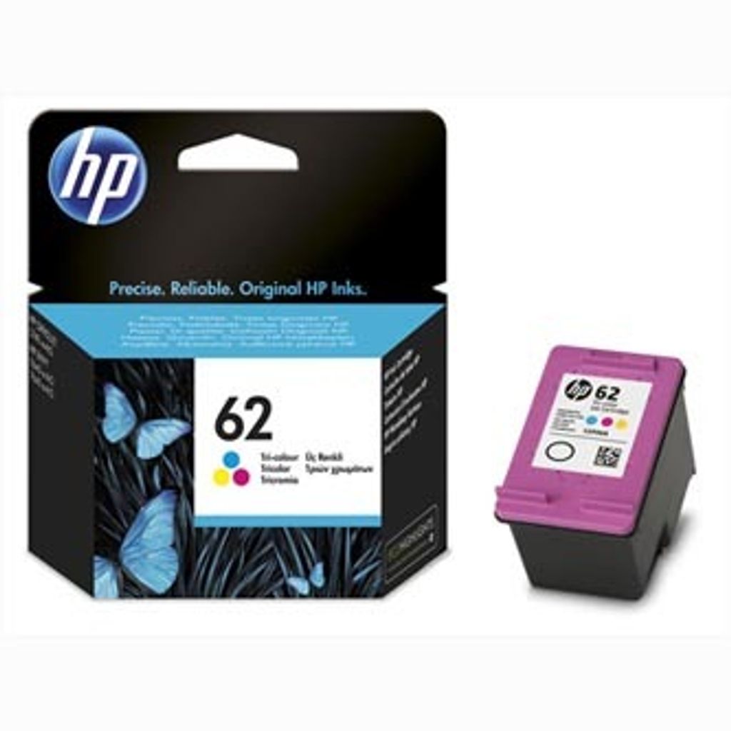 HP Trojfarebná originálna atramentová kazeta 62, Obrázok produktu 