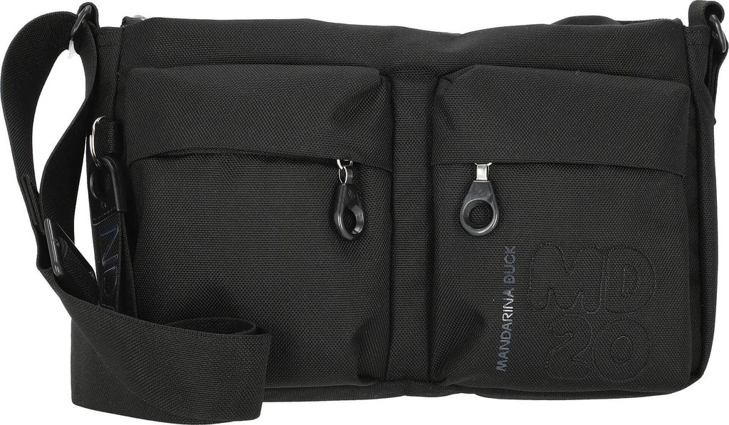 Mandarina Duck Damen Md 20 Rucksack, Schwarz, 28x18x9 (L x Produktbild 
