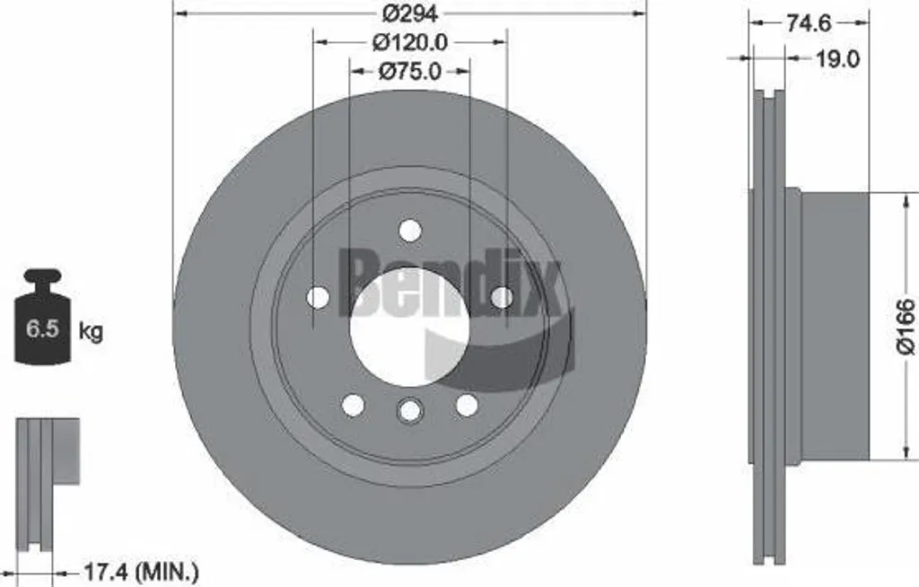 Restaurer le Freinage de votre BMW Z4 E86 avec le Disque BENDIX BDS2013 OE