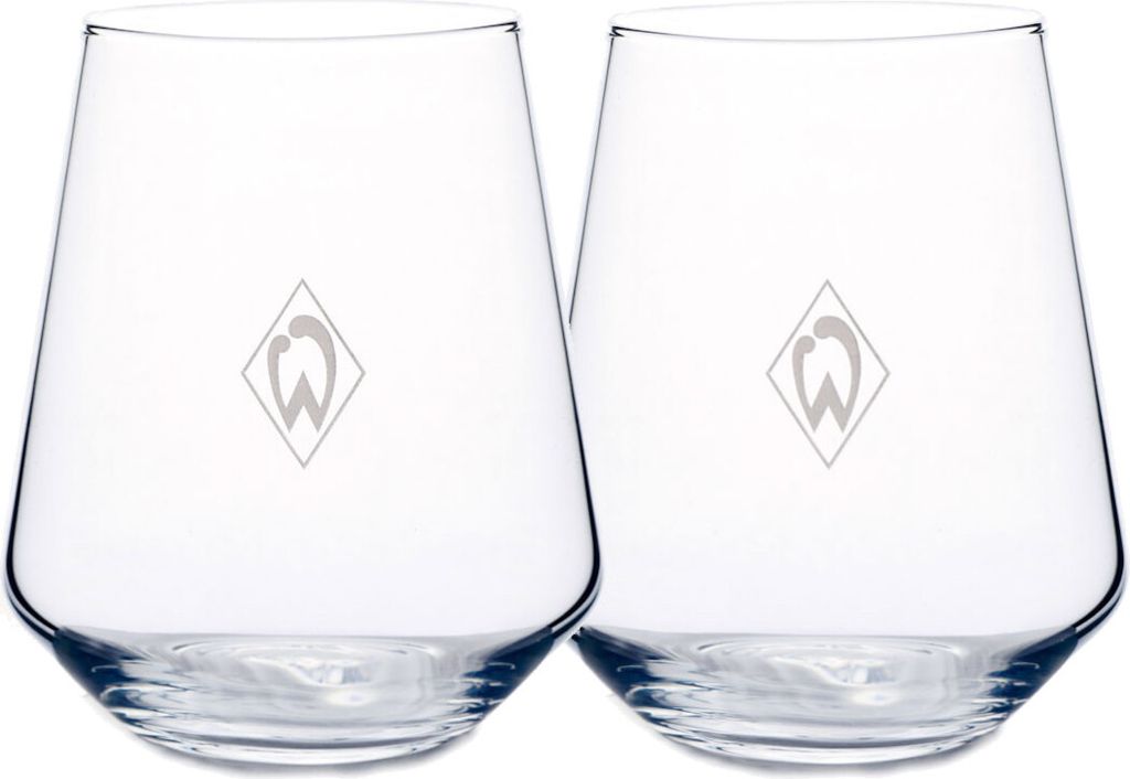 SV Werder Bremen Glas Raute 2er Set Produktbild 