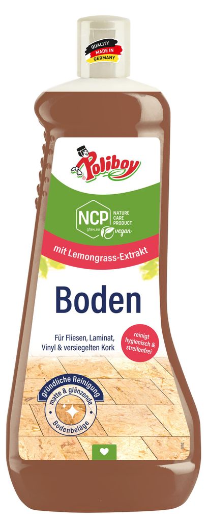 Poliboy NCP Boden Reiniger - 1 Liter - sorgfältige Produktbild 