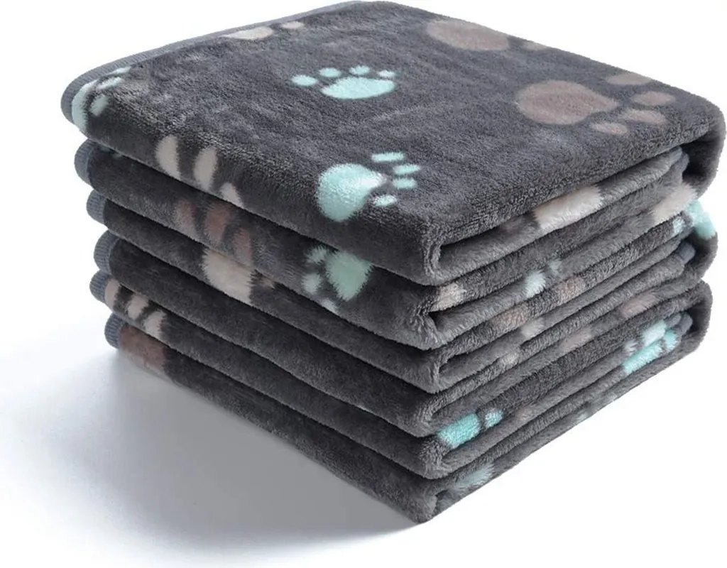 1 confezione 3 coperte Super morbida coperta soffice per animali domestici Premium Fleece Copriletto in flanella per cani, cuccioli e gatti 60*40CM