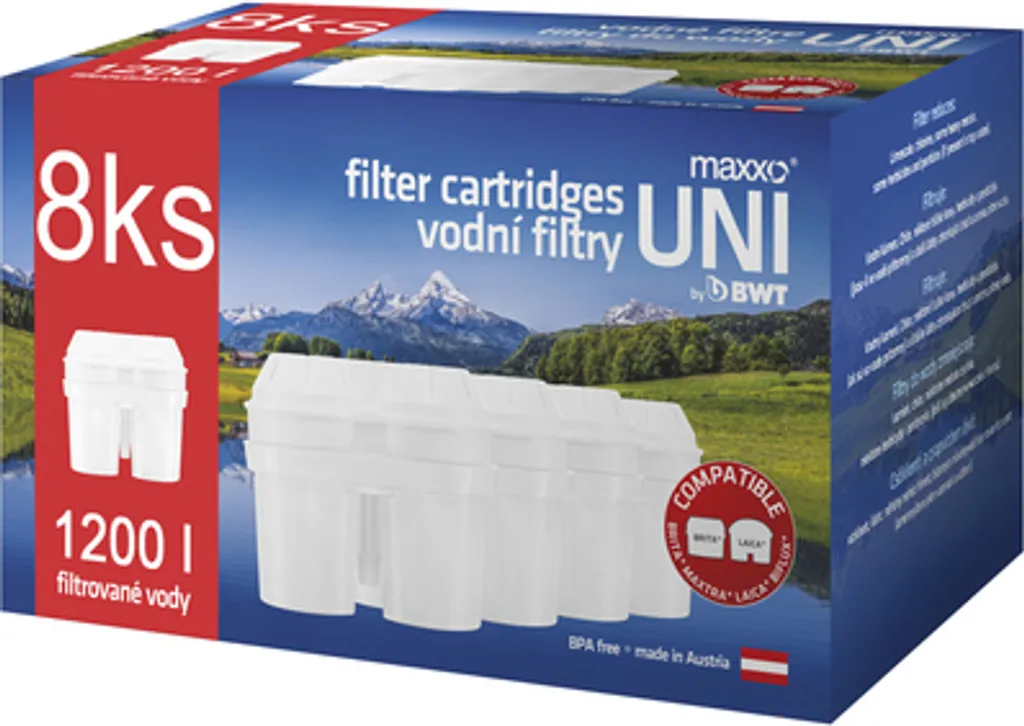 Filtre pour Bouilloire Maxxo Haute Performance Maillage Fin Lot de 8