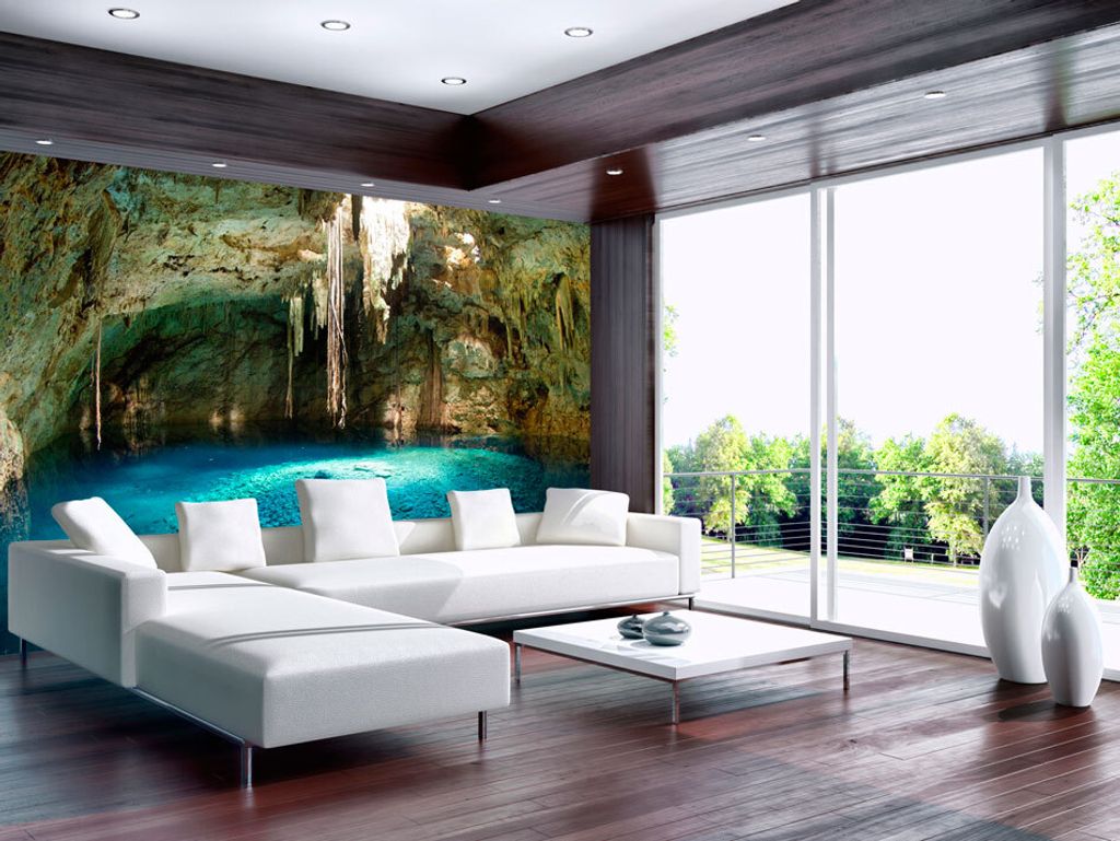 Vlies Fototapete Natur 400x280 cm Tapeten Wandtapete XXL Produktbild 