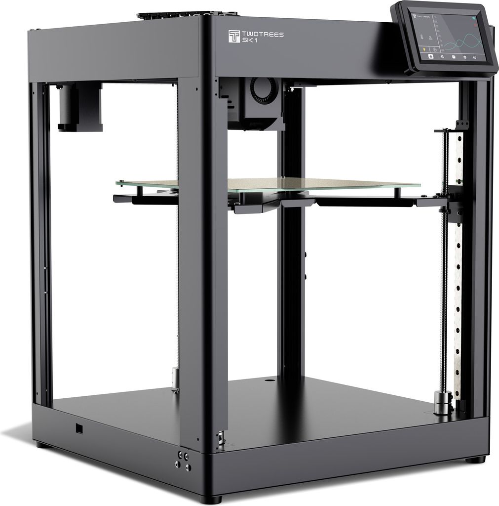 Two Trees SK1 3D-Drucker, 700 mm/s Hochgeschwindigkeitsdruck, kompatibel mit Klipper-Firmware, WLAN-Fernbedienungsunterstuetzung, Z-Tilt-Autonivell...