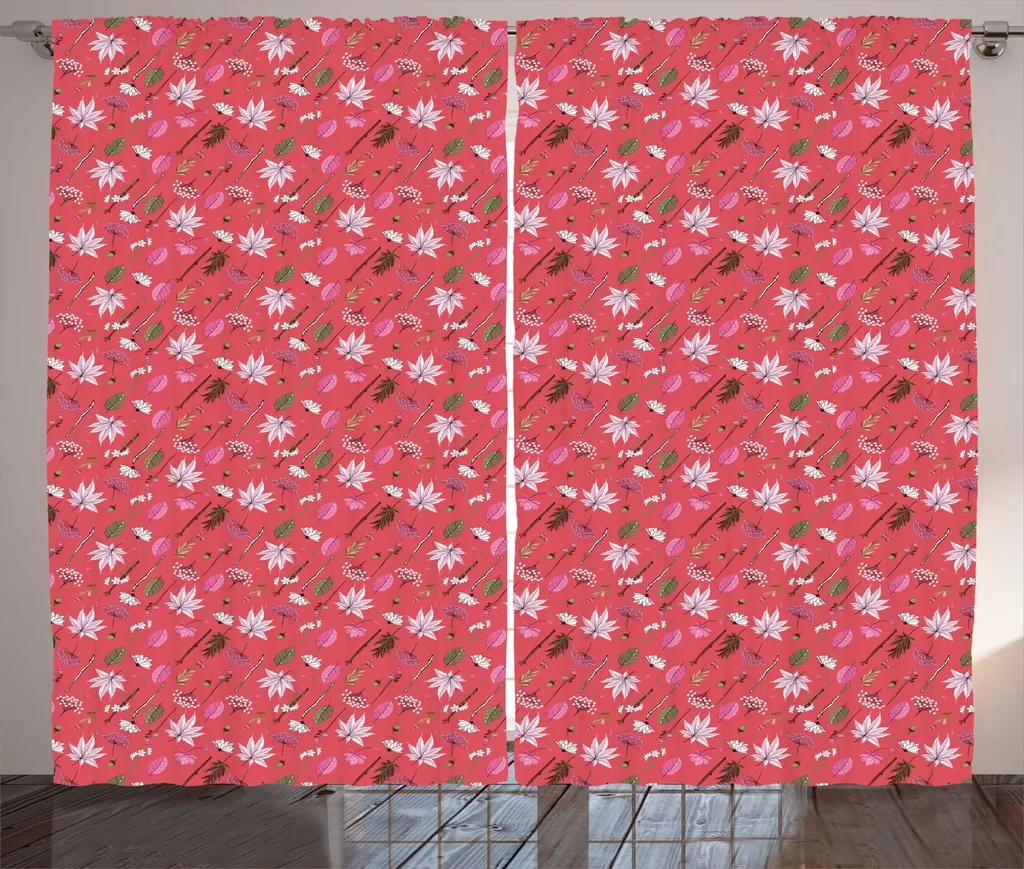 Rideaux universels faciles à poser pour fenêtres de salon, 280 x 225 cm