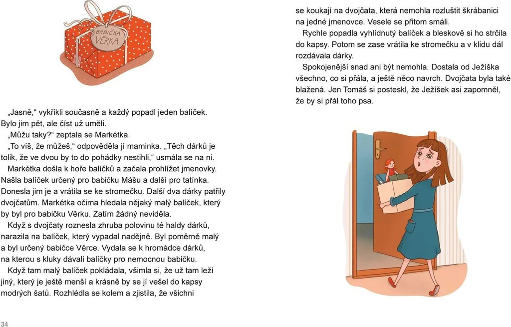 Livre de Noël Vánoční kouzlo par Iveta Poláčková - Édition illustrée - 2