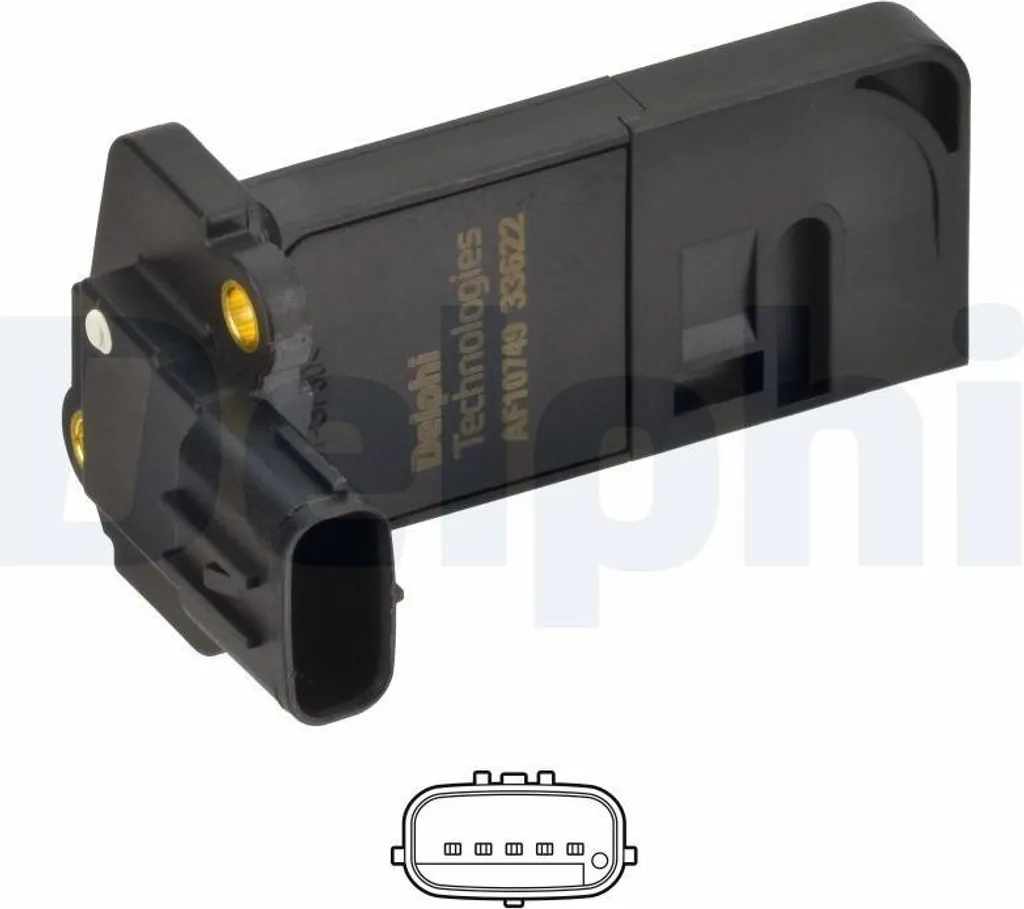 Débitmètre d'air Isuzu D-Max 2003-2012 capteur d'insertion débit d'air