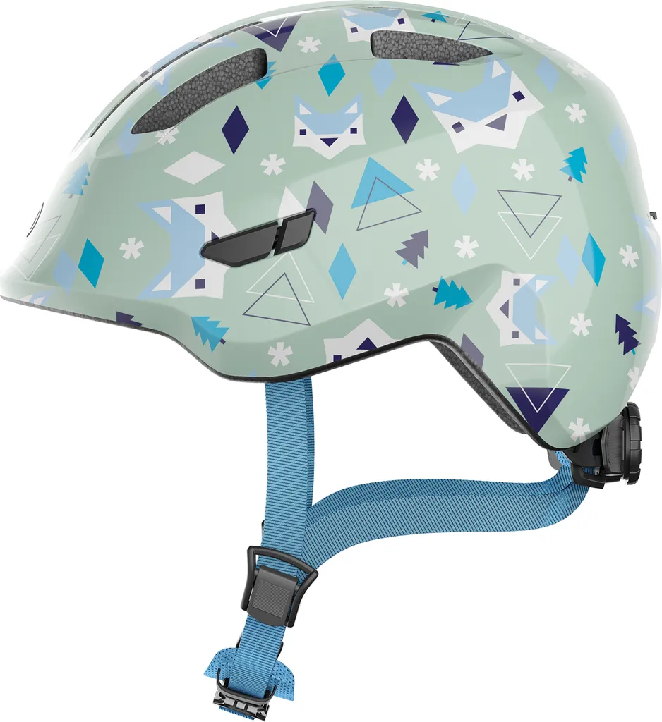 Casque de vélo pour siège bébé et draisienne ABUS Smiley 3.0 Vert M