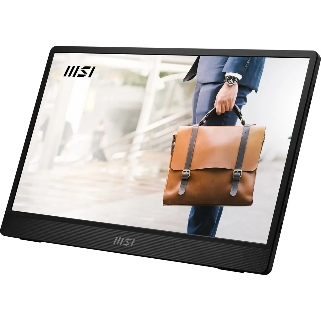 Écran Supplémentaire Portable MSI Pro MP161 E2 pour Télétravail HD