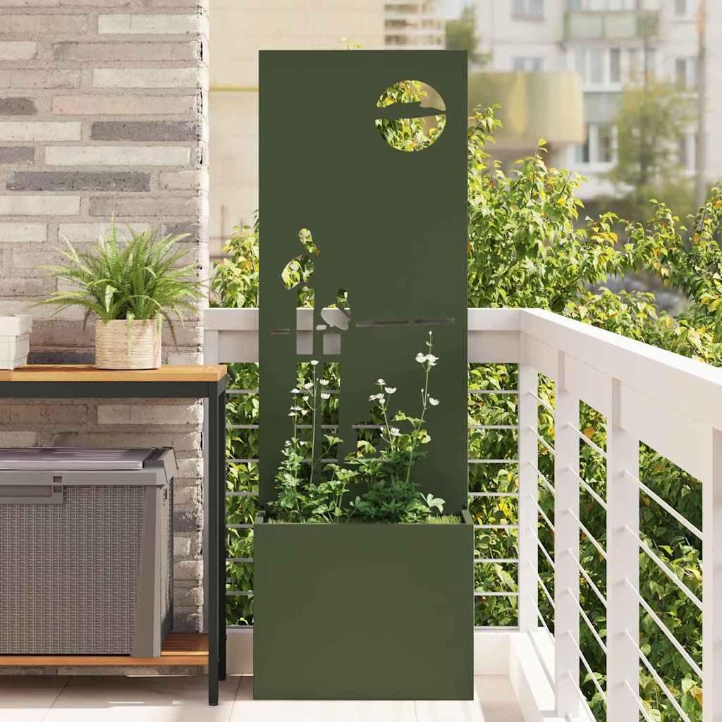 Maison Exclusive - Garten Sichtschutz-Leinwand Olivgrün 50 x 150 cm