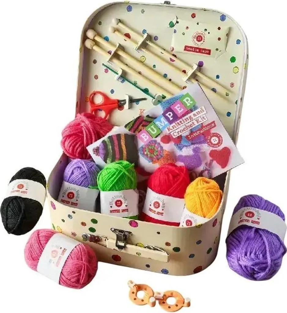 Apprendre le tricot sans difficulté avec ce kit complet pour enfant