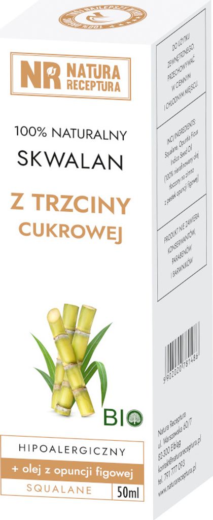 Squalan aus Zuckerrohr 50ml NATURA-REZEPT